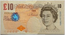 2012 £10 Ten Pounds Bank of