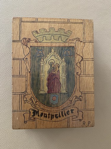 French vintage wooden - wooden, with