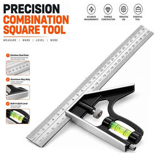 Inch combination square - 12,