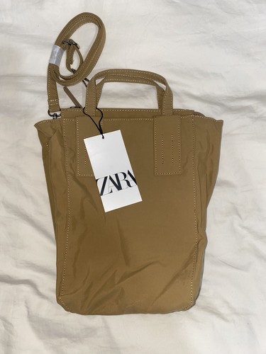 Tan beige brown zara - brown, shopper