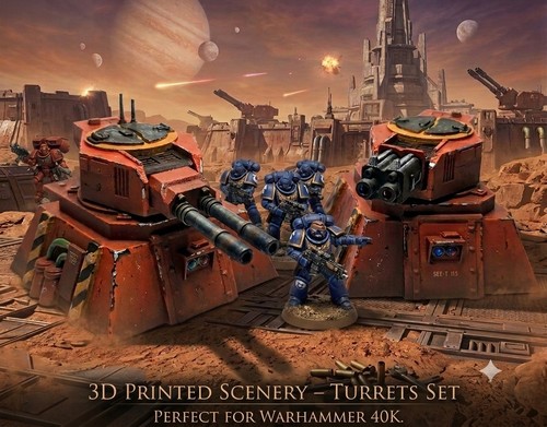Turrets wargammer 40k - turrets,