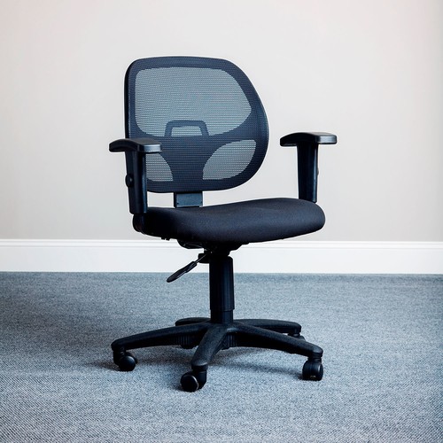 Task chair with mesh back - task, and