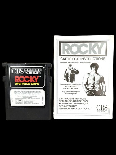 Rocky for cbs colecovision - rocky,