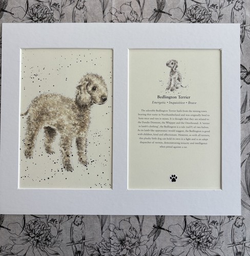 Mounted dog print - print, page