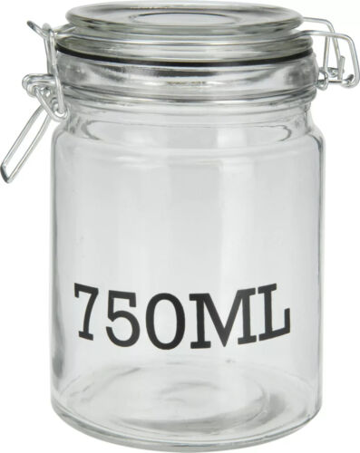 750ml clear glass storage - 750ml,