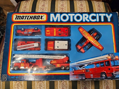 Matchbox motorcity fire - matchbox,