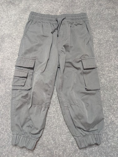 Boys grey cargo style cuffed - boys,