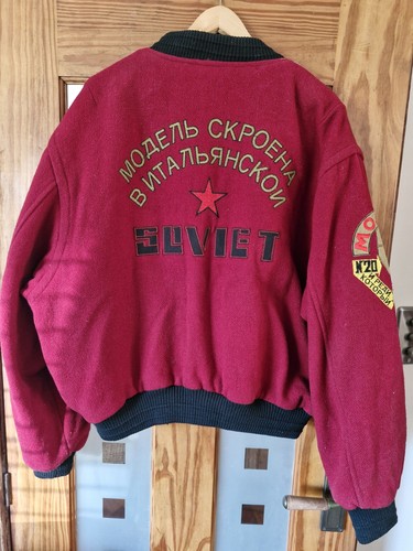 Vintage soviet bomber jacket - bomber,