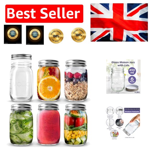 Airtight glass jars - airtight, with