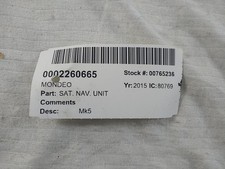 Sat Nav Unit  FORD MONDEO