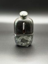 Antique hip flask - hip, ornate