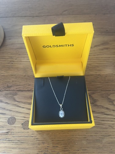 Goldsmiths white gold diamond - white,