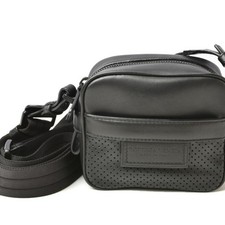 Bottega Veneta Shoulder Bag Pouch BOTTEGA VENETA Leggero Punching Leather Black 