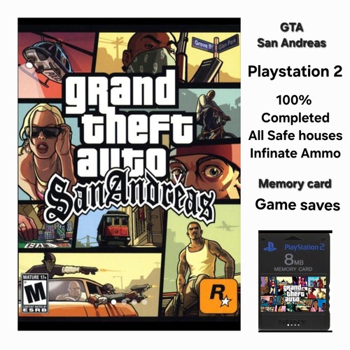 Ps2 gta san andreas - ps2,