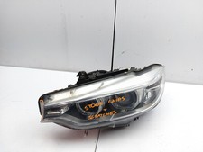 BMW 4 SERIES F32 2014 XENON HEADLIGHT FRONT LEFT PASSENGER SIDE 7387543