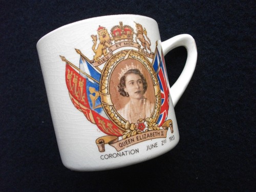 Coronation china 1953 queen - coronation,