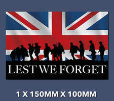 Lest We Forget Union Jack