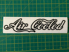 Air Cooled decal sticker X1