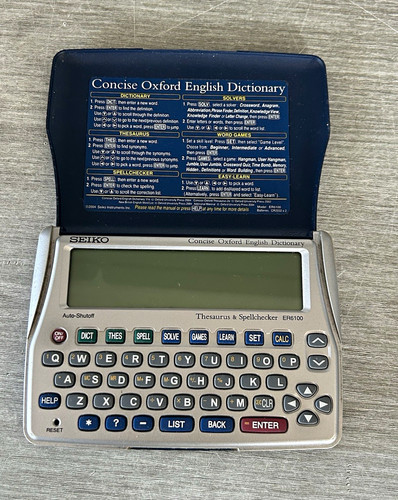 Seiko er6100 oxford english - seiko,