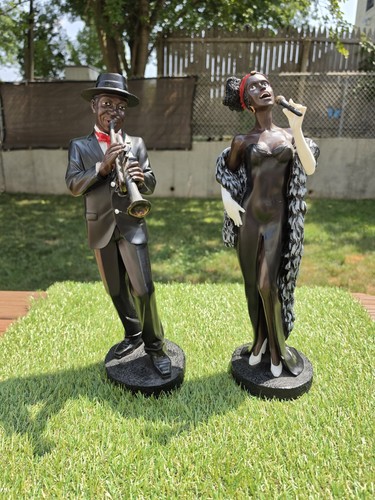 Ack trading statues - statues, african