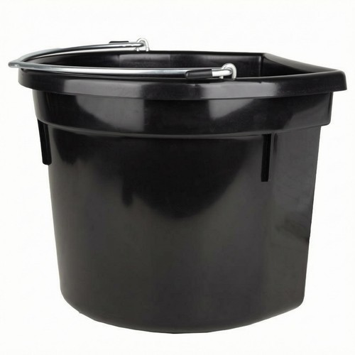 Horse stable pail black - horse,