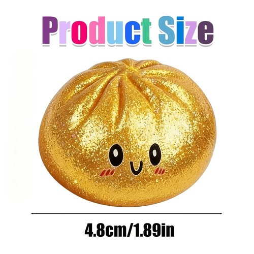 Rare glitter dumpling squishy - rare,