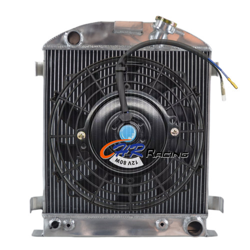 Aluminum radiator fan for 1932 - radiator+fan,