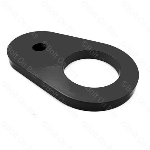 Black tow eye anchor - black,