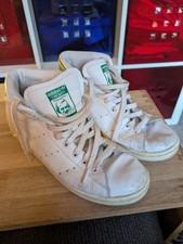 Adidas Stan Smith Hi Tips, Rare Vintage Shoes Size 8 (42)