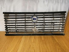 Vintage Original Early Lancia Beta UK 4 Door Front Grille w/ V4 Badge