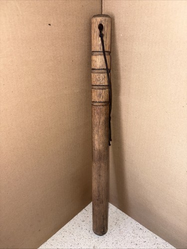 Vintage wooden baton thumper - vintage,