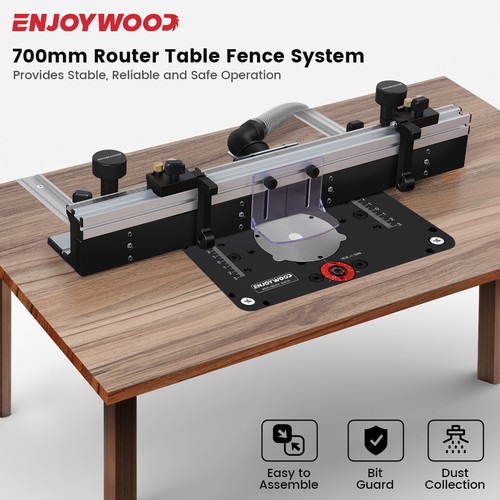 Aluminium router table fence - router,