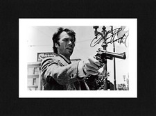 8X6 Inch Mount CLINT EASTWOOD Autograph Signed PHOTO Ready To Frame DIRTY HARRY