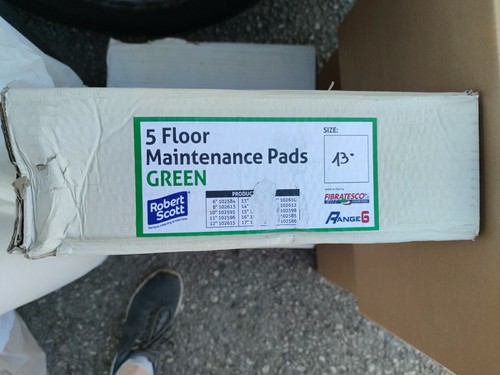 Floor polish rotary scrub - 5x,