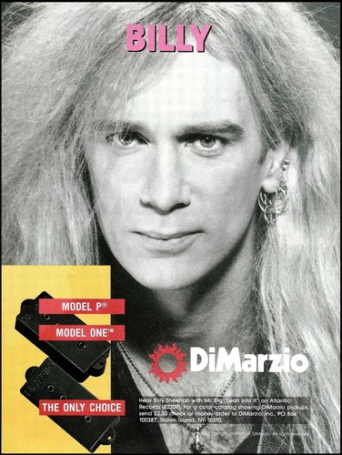Billy sheehan 1991 - sheehan,