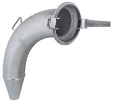 Slurry Fitting Italian Female 90 degree 6" Over Hedge Spreader Fitting, Tanker