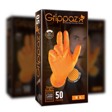 Grippaz Nitrile Gloves Orange