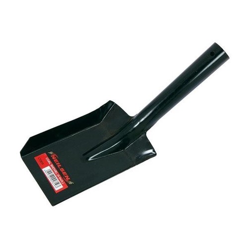 Coal shovel small black - shovel, 4"