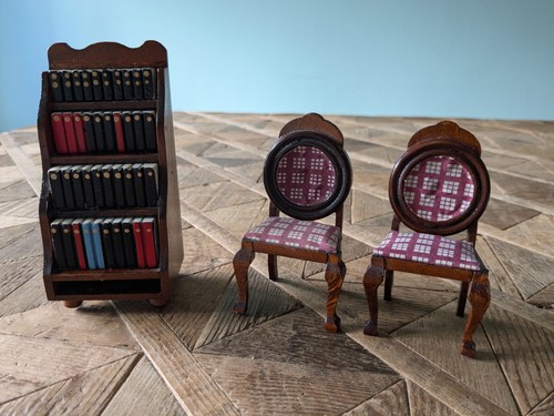 Book shelf with - block, books
