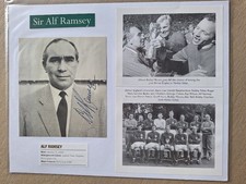 SIR ALF RAMSEY ENGLAND 1966