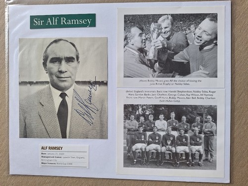 Sir alf ramsey england 1966 - ramsey,