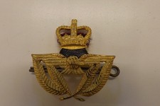 MILITARY CAP BADGE RAF ROYAL AIR FORCE WARRANT OFFICER'S 3.5CMS X 4CMS (3401)