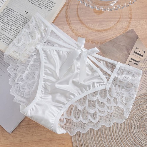 Women shiny satin knickers - women's,