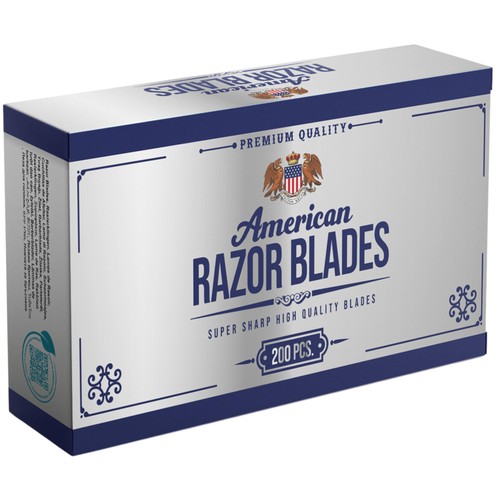 Premium silver razor - razor, blade