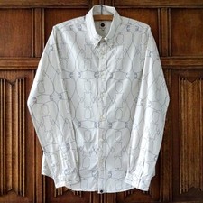 Mens Pretty Green X Storm Thorgerson Pig Print Long Sleeve Shirt Size SML