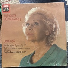 1975~Elisabeth Schwarzkopf - Songs I Love~Vinyl LP Album