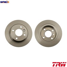 2x BRAKE DISC DF4301 FOR VOLVO