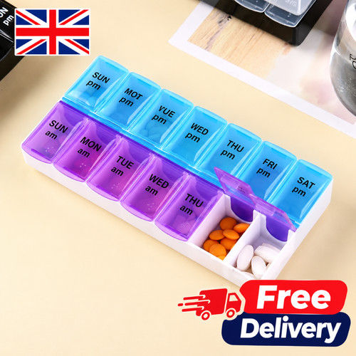 Weekly daily pill box - daily,