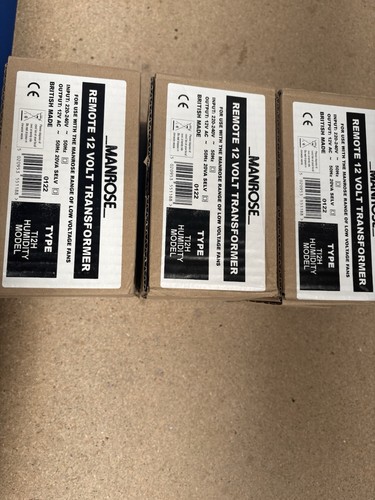 Manrose remote 12v transformer - 12v,