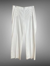 Talbots straight leg white